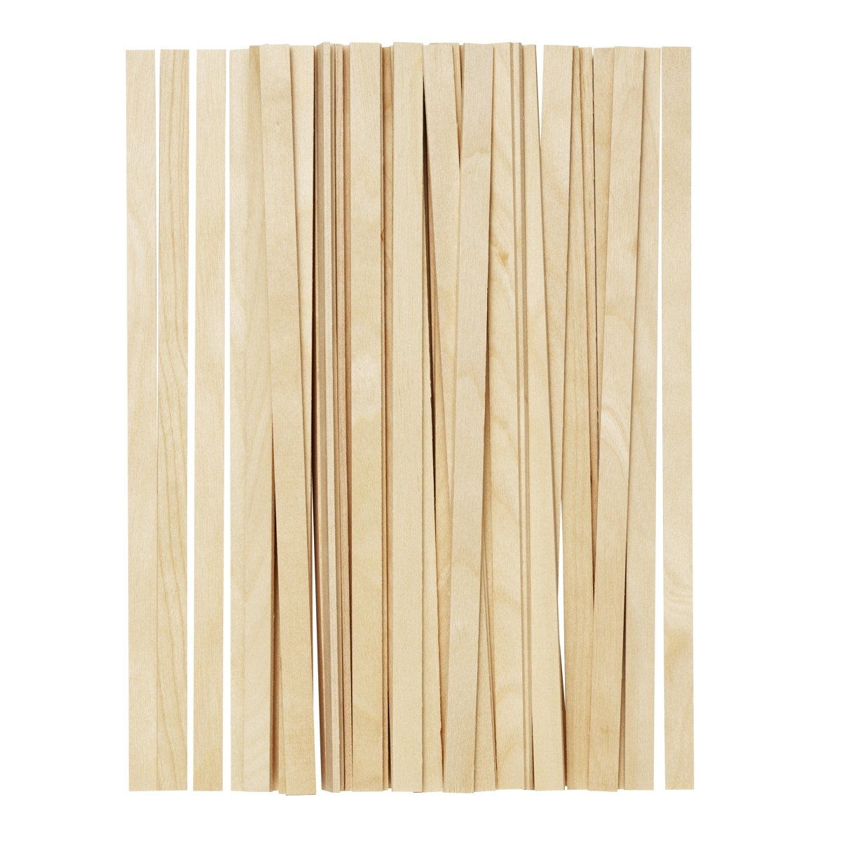 Knutselhoutjes - 1x25 cm - niet voedselveilig! afbeelding