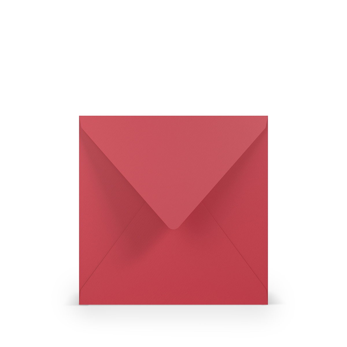 Enveloppen vierkant - 5 stuks - rood