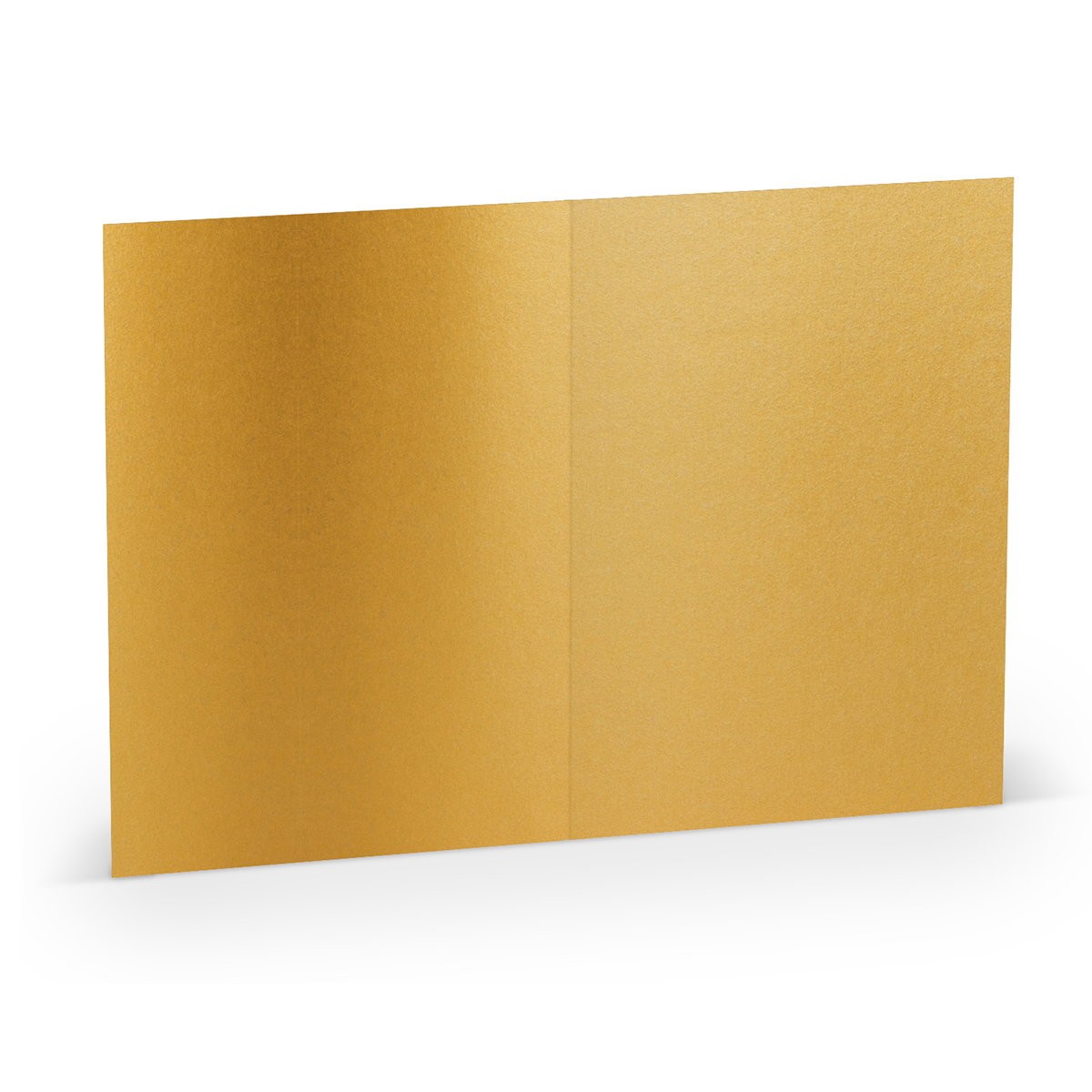 Kaarten A6 - 5 stuks - goud