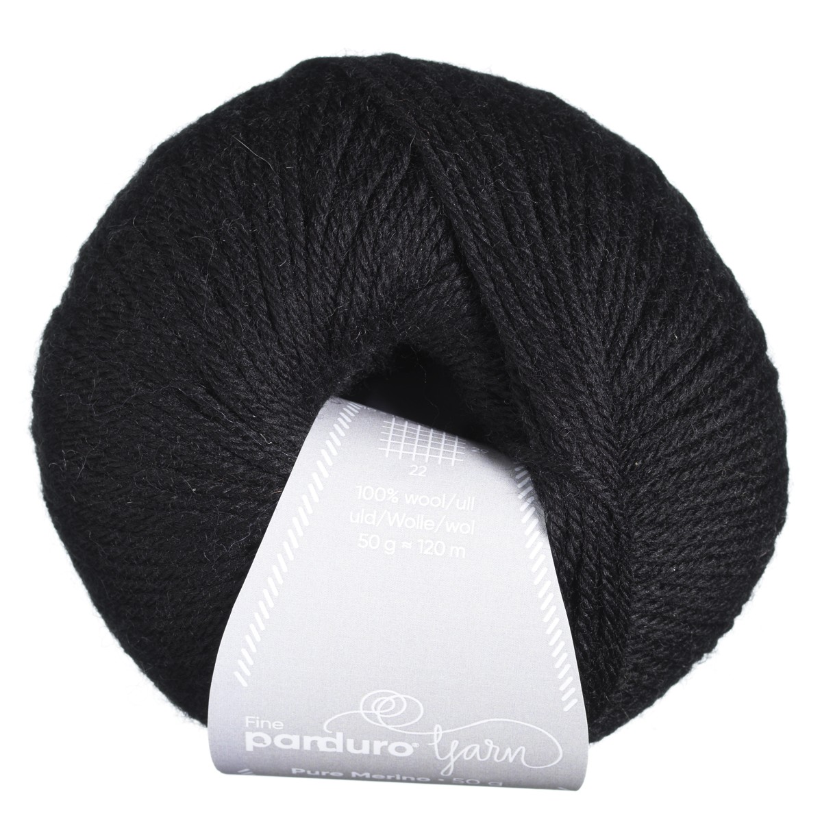 Panduro garen Pure Merino - zwart