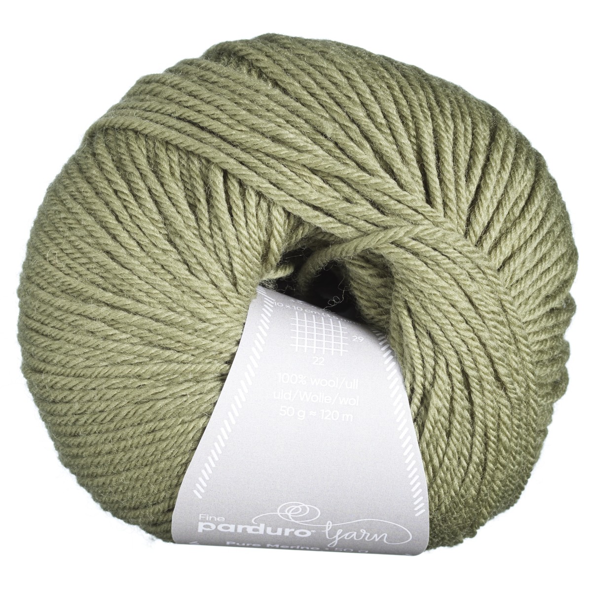 Panduro garen Pure Merino - olijfgroen