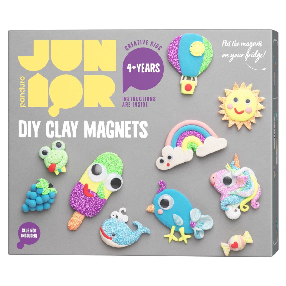 Panduro Junior DIY set - kinderklei koelkastmagneetjes