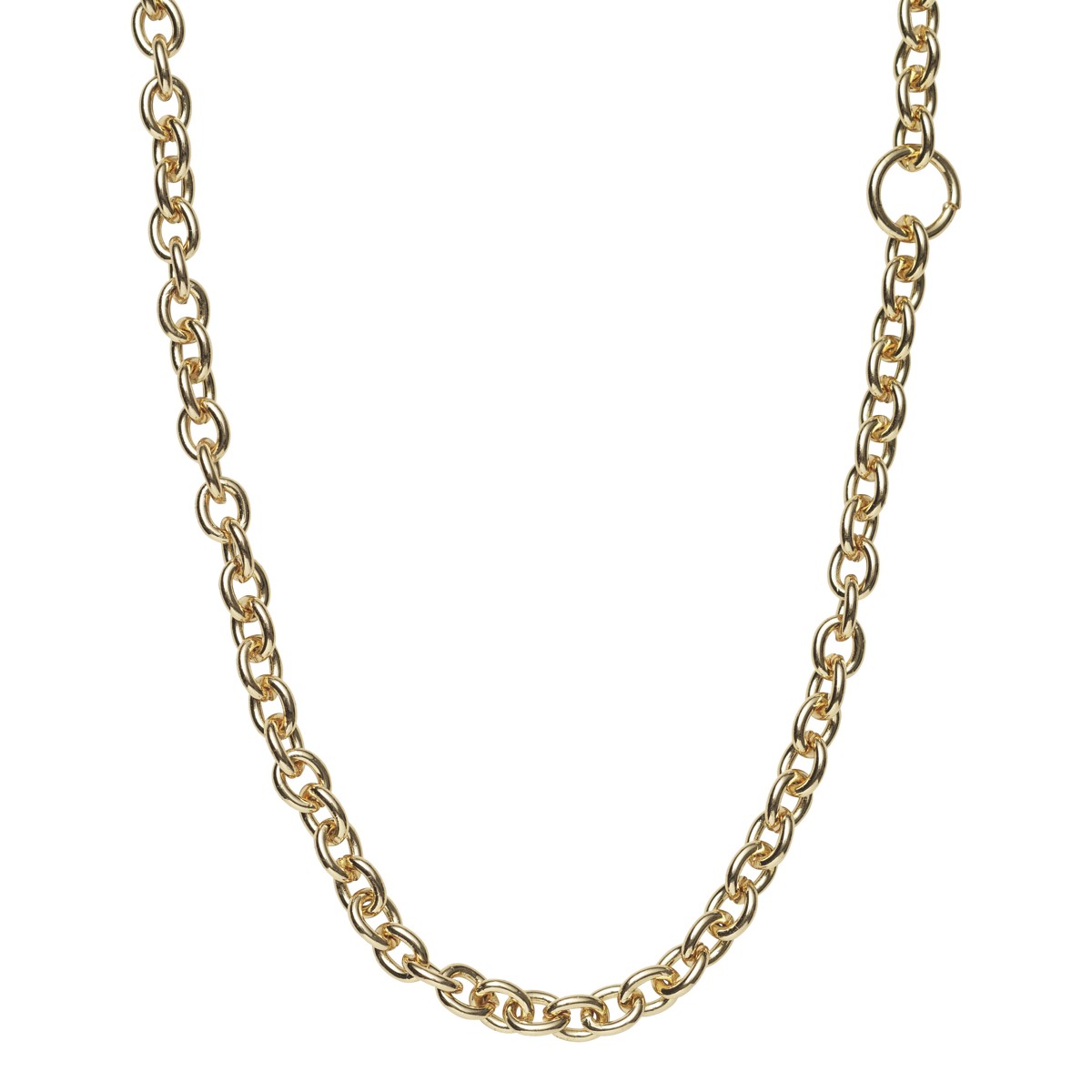 Ketting - 1 meter - 4 mm - goudkleurig