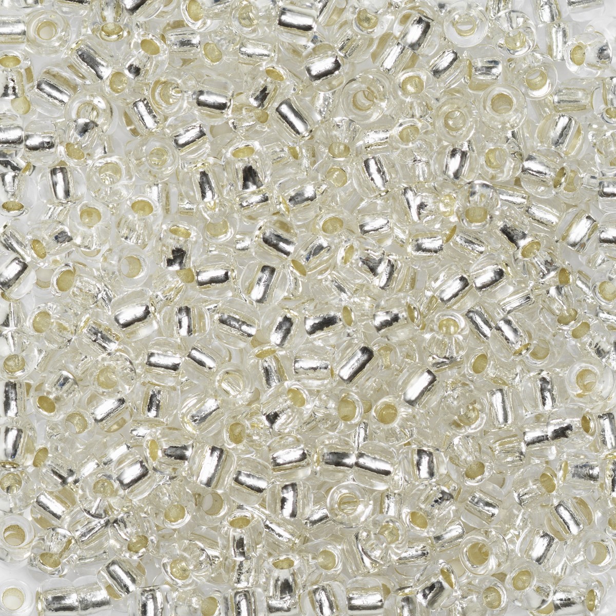 TOHO Round kralen - 11/0 - #21 ziverkleurig transparant