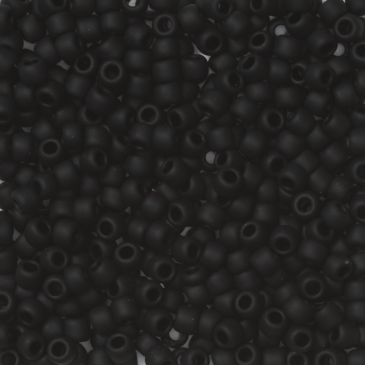 TOHO Round kralen - 11/0 - #49F zwart mat