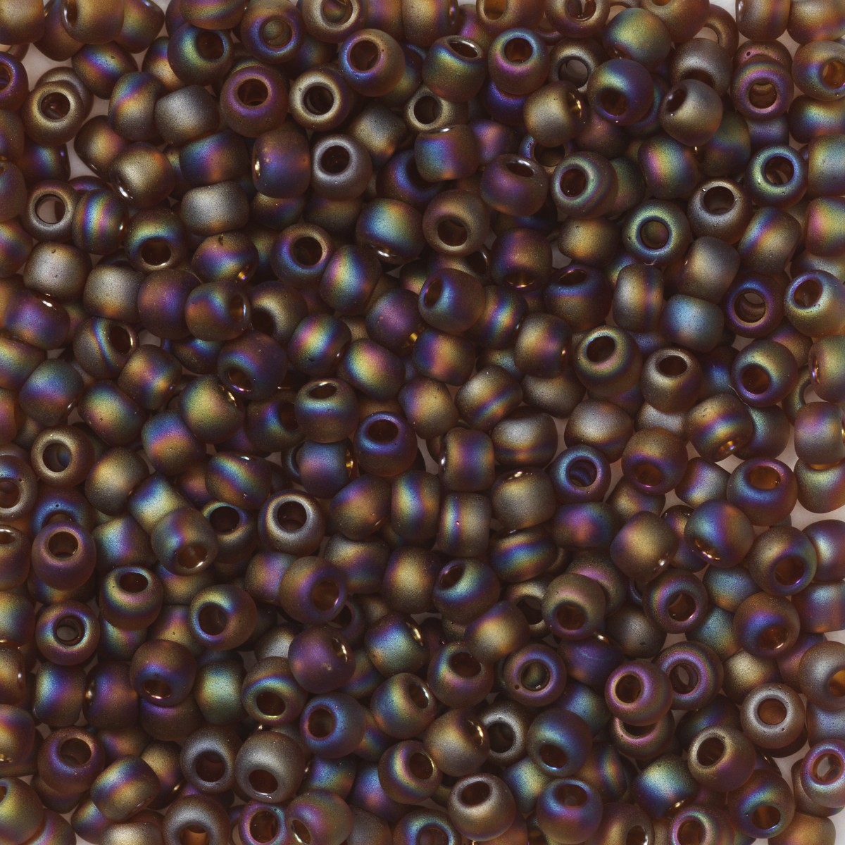 TOHO Round kralen - 11/0 - #177F olie transparant