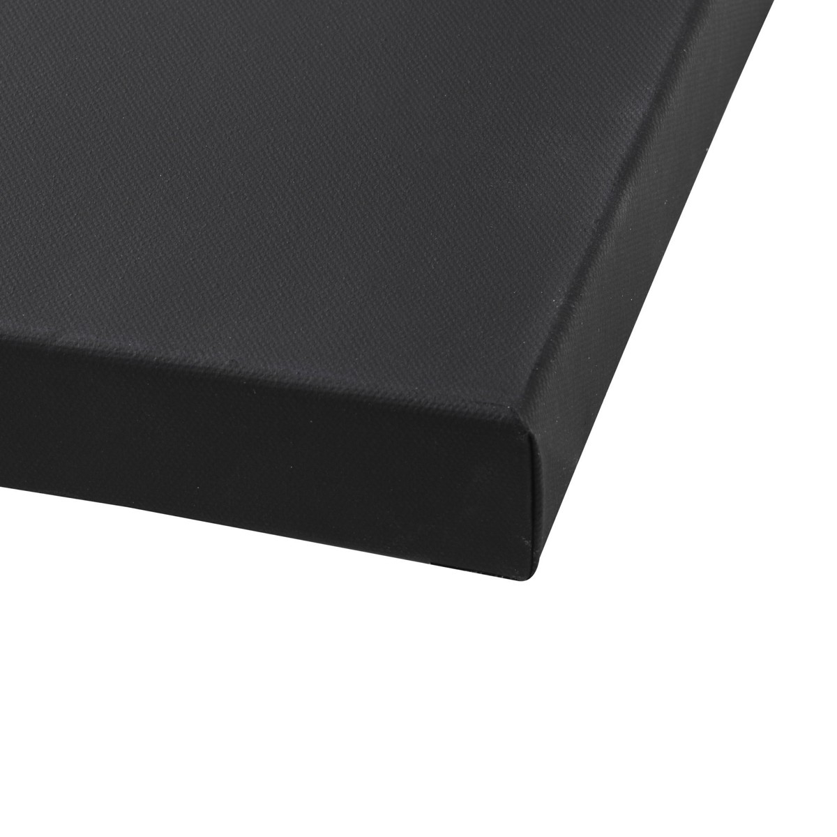 3D canvasdoek - zwart - 50x50 cm afbeelding