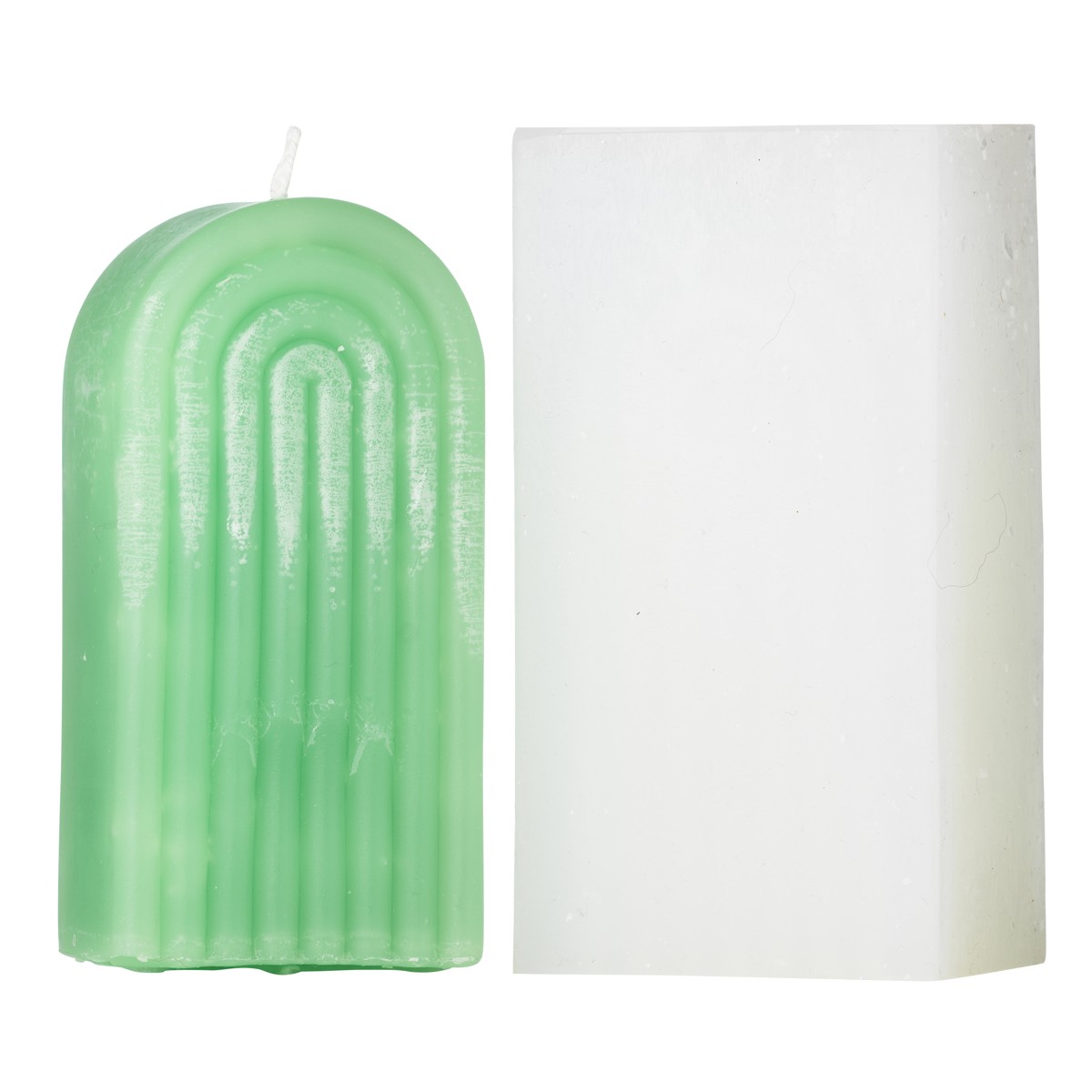 Kaarsen gietmal - siliconen - regenboog afbeelding