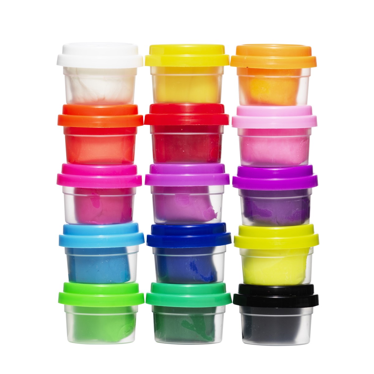 Panduro speelklei - 15 potjes - party pack