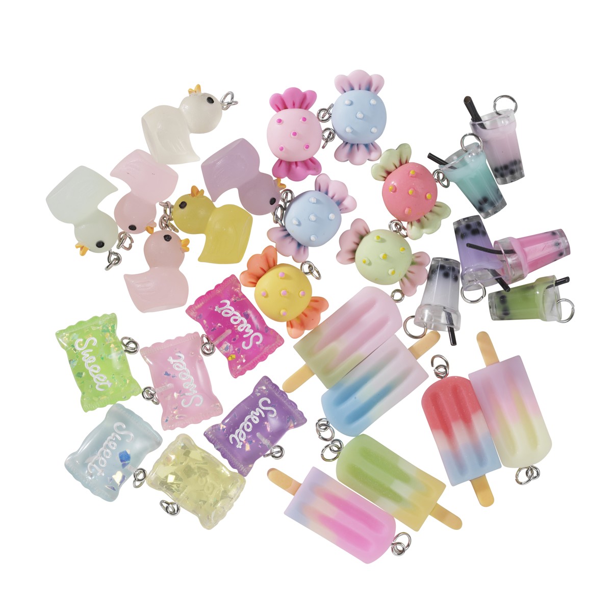 Bedeltjes - 30 stuks - Sweet Charms