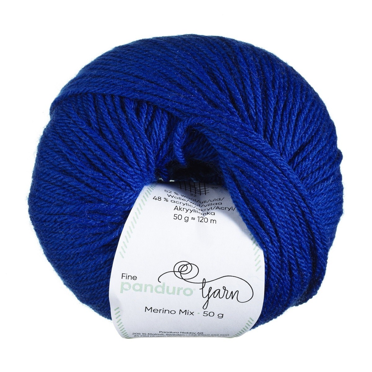 Panduro garen Merino Mix - kobaltblauw