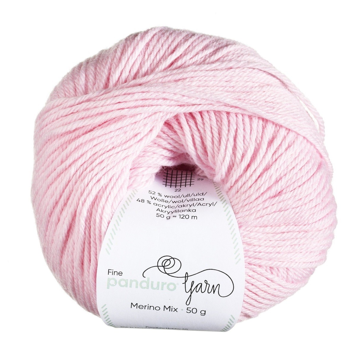 Panduro garen Merino Mix - lichtroze