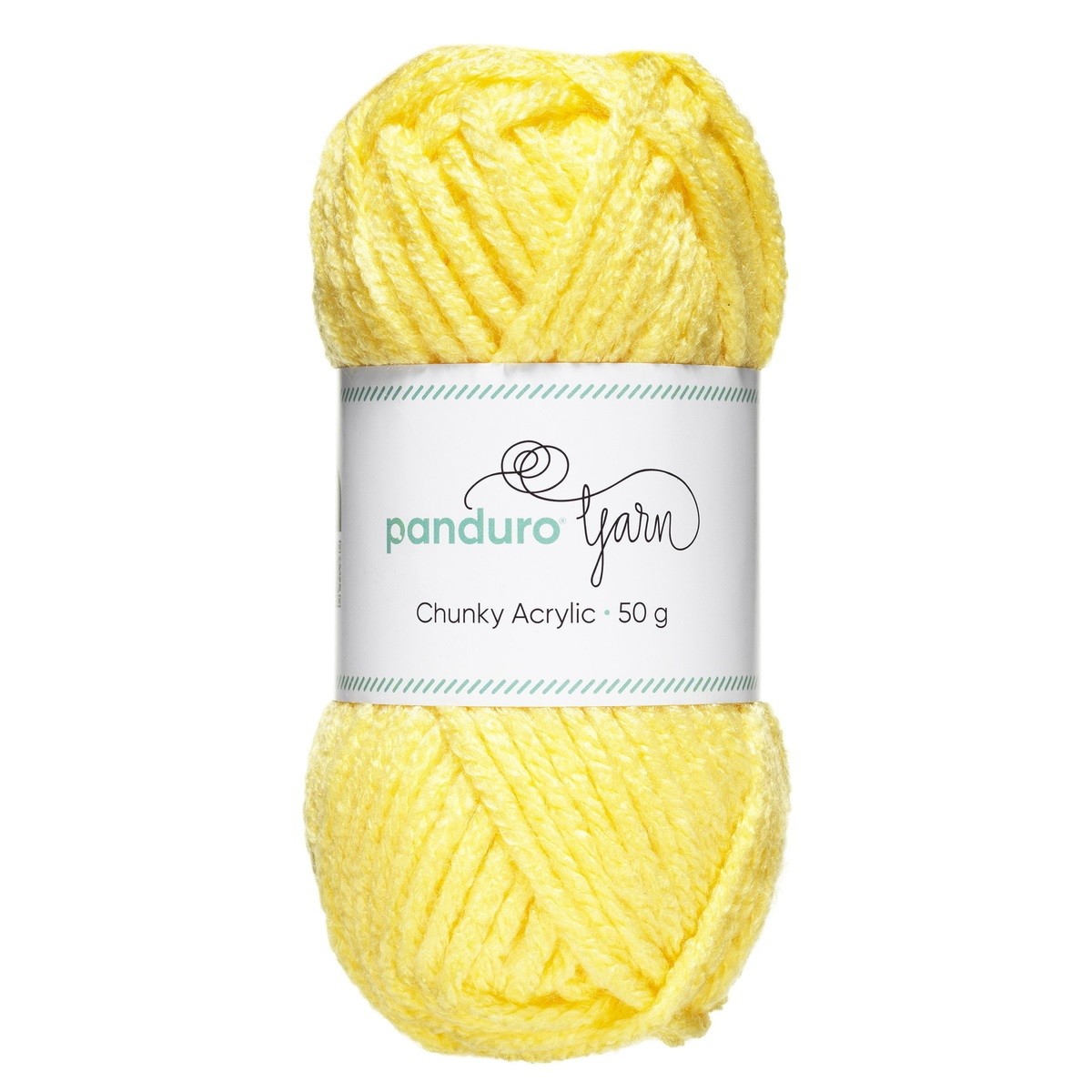 Panduro garen Chunky Acrylic - lichtgeel