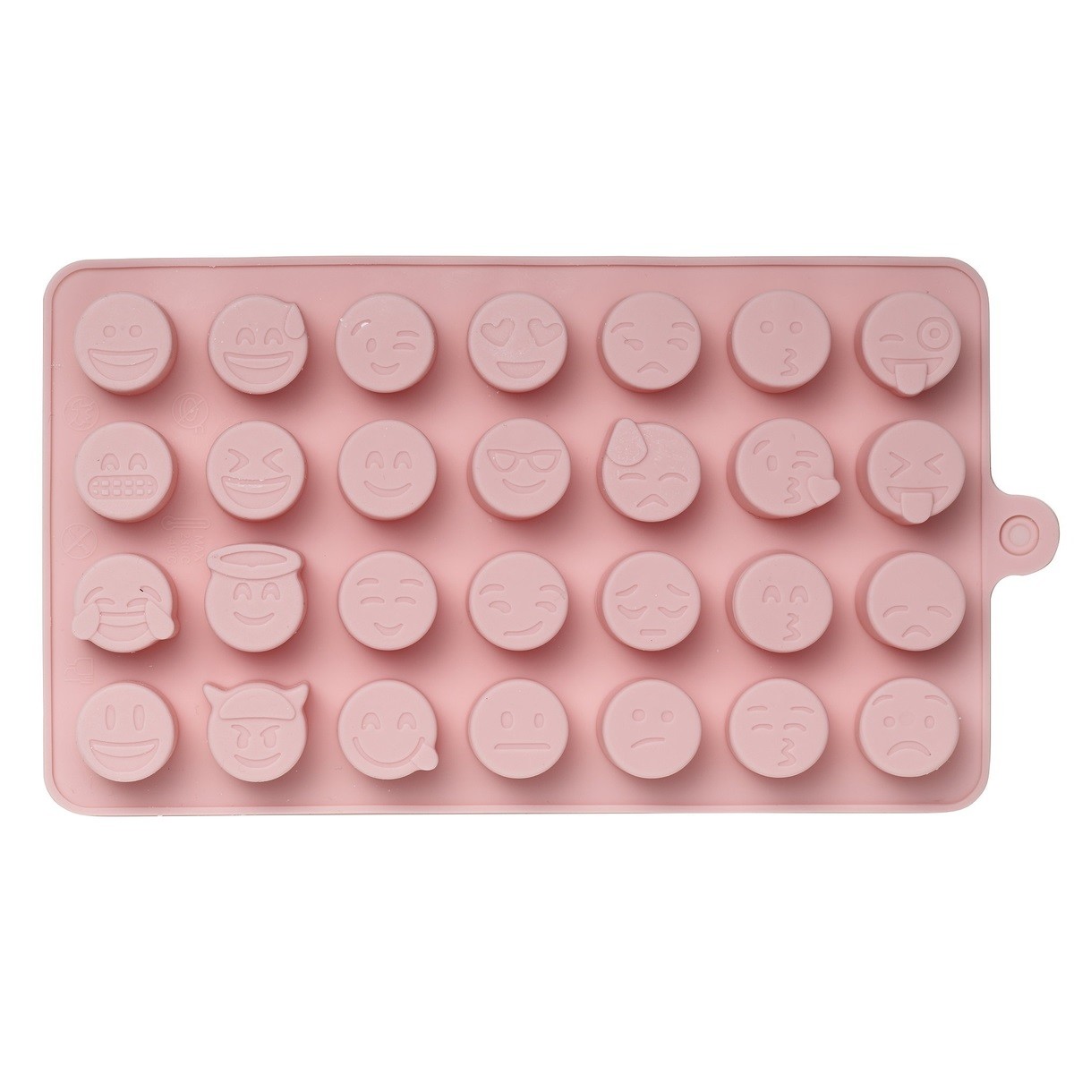 Siliconen gietmal - emoji's