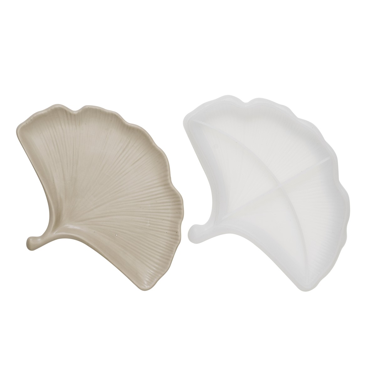 Siliconen gietmal - ginkgo biloba blad afbeelding