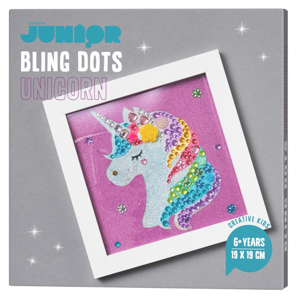 Panduro Junior DIY kit - Bling Dots eenhoorn