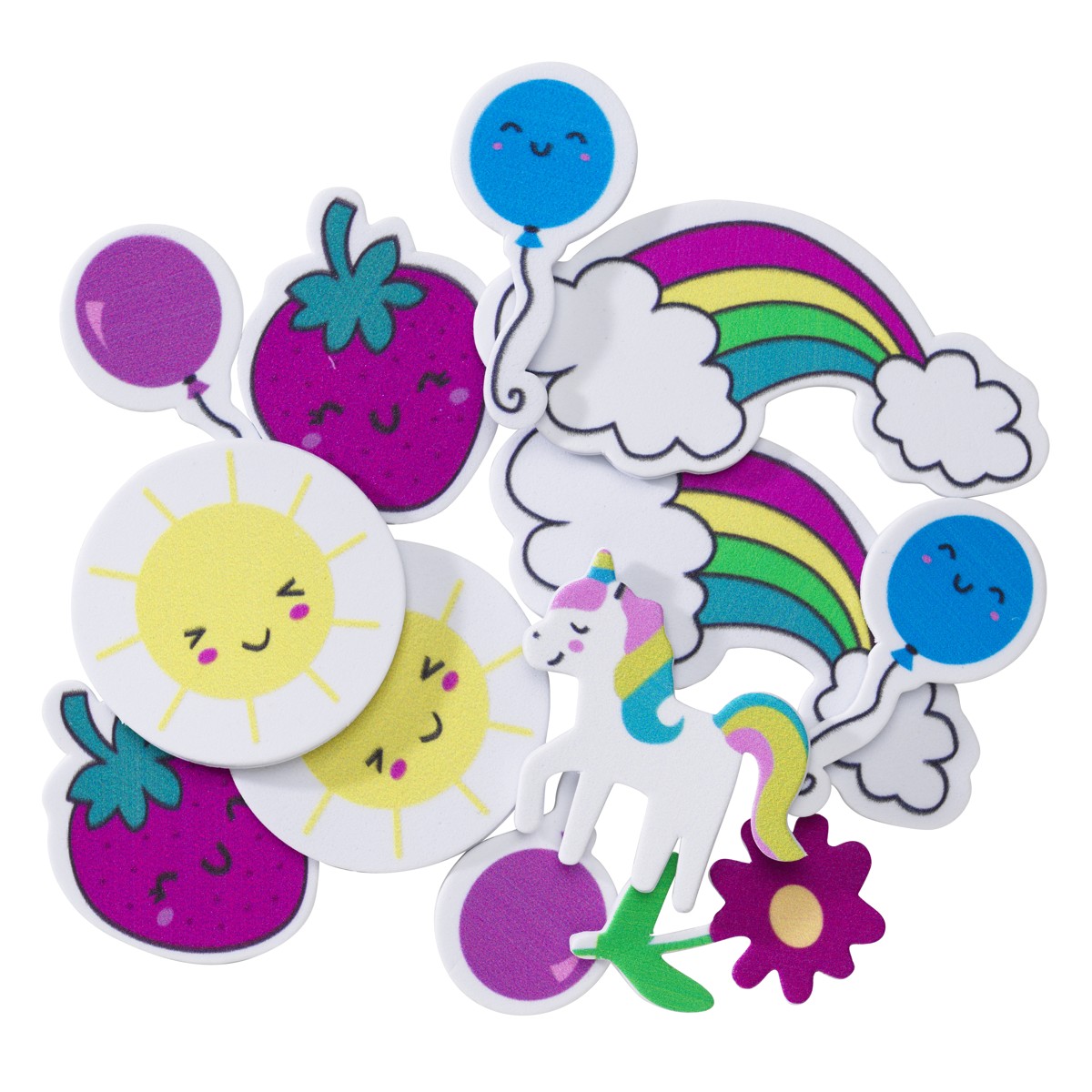 Funky Foam stickers - fairytale