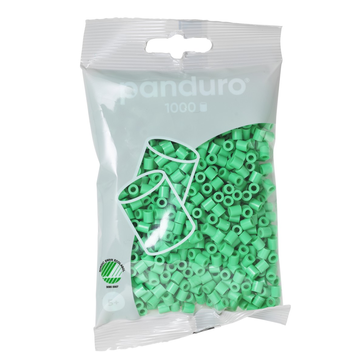 Panduro strijkkralen - 1000 stuks - 11 light green