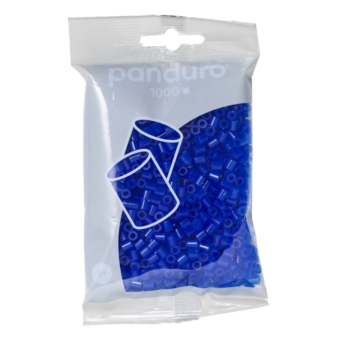 Panduro strijkkralen - 1000 stuks - 15 blue translucent