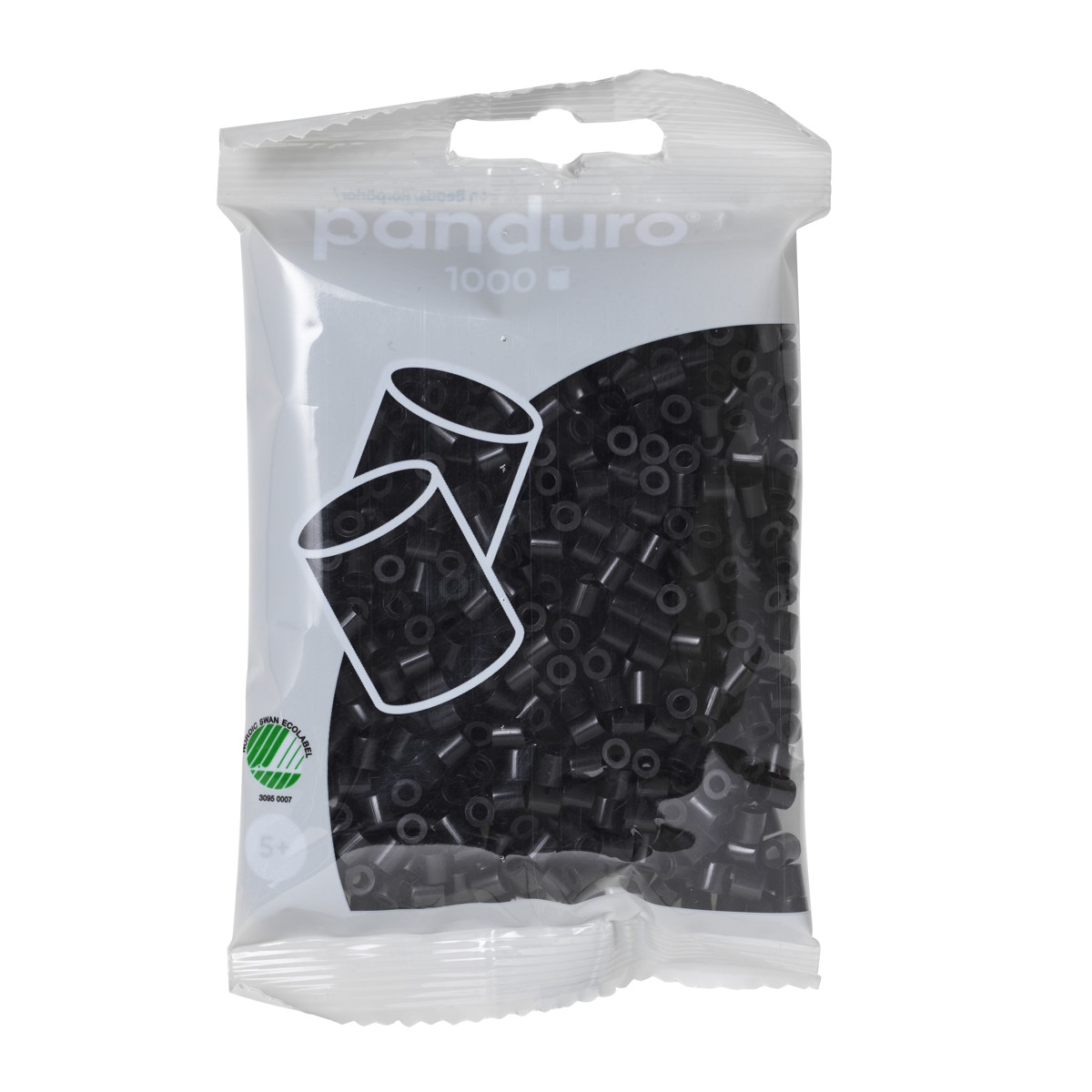 Panduro strijkkralen - 1000 stuks - 18 black