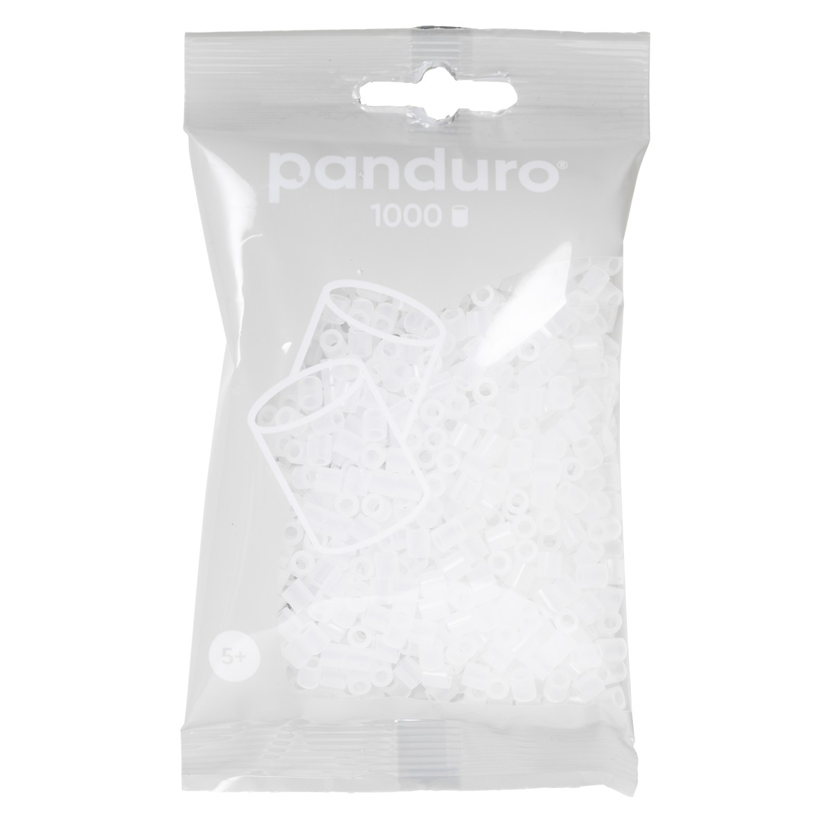 Panduro strijkkralen - 1000 stuks - 19 clear