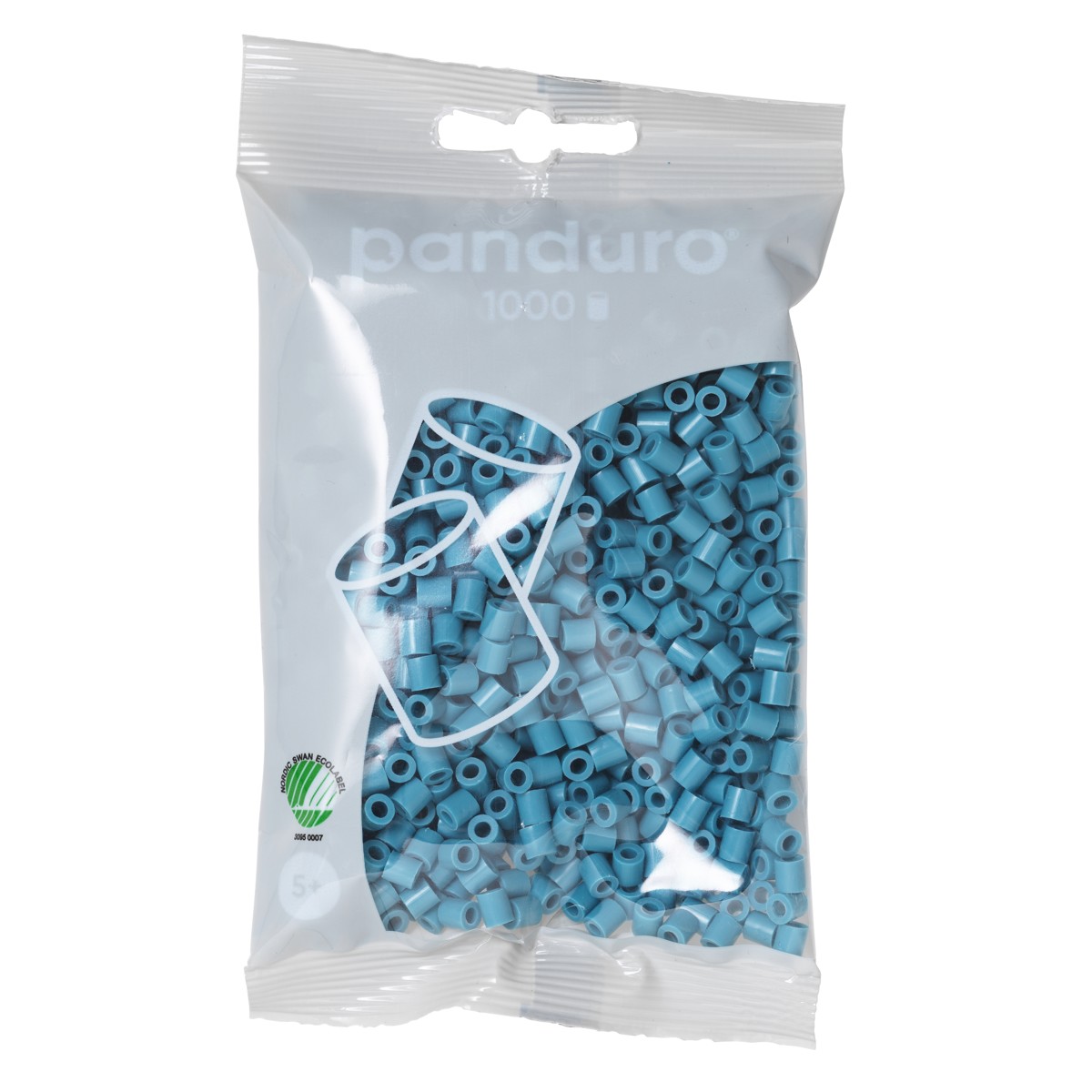 Panduro strijkkralen - 1000 stuks - 31 turquoise