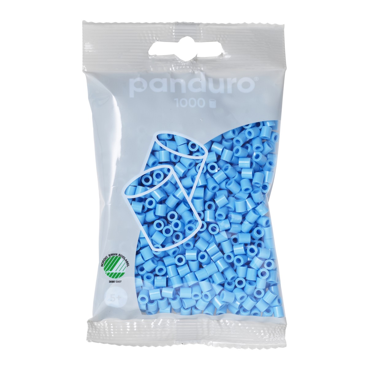 Panduro strijkkralen - 1000 stuks - 46 pastel blue