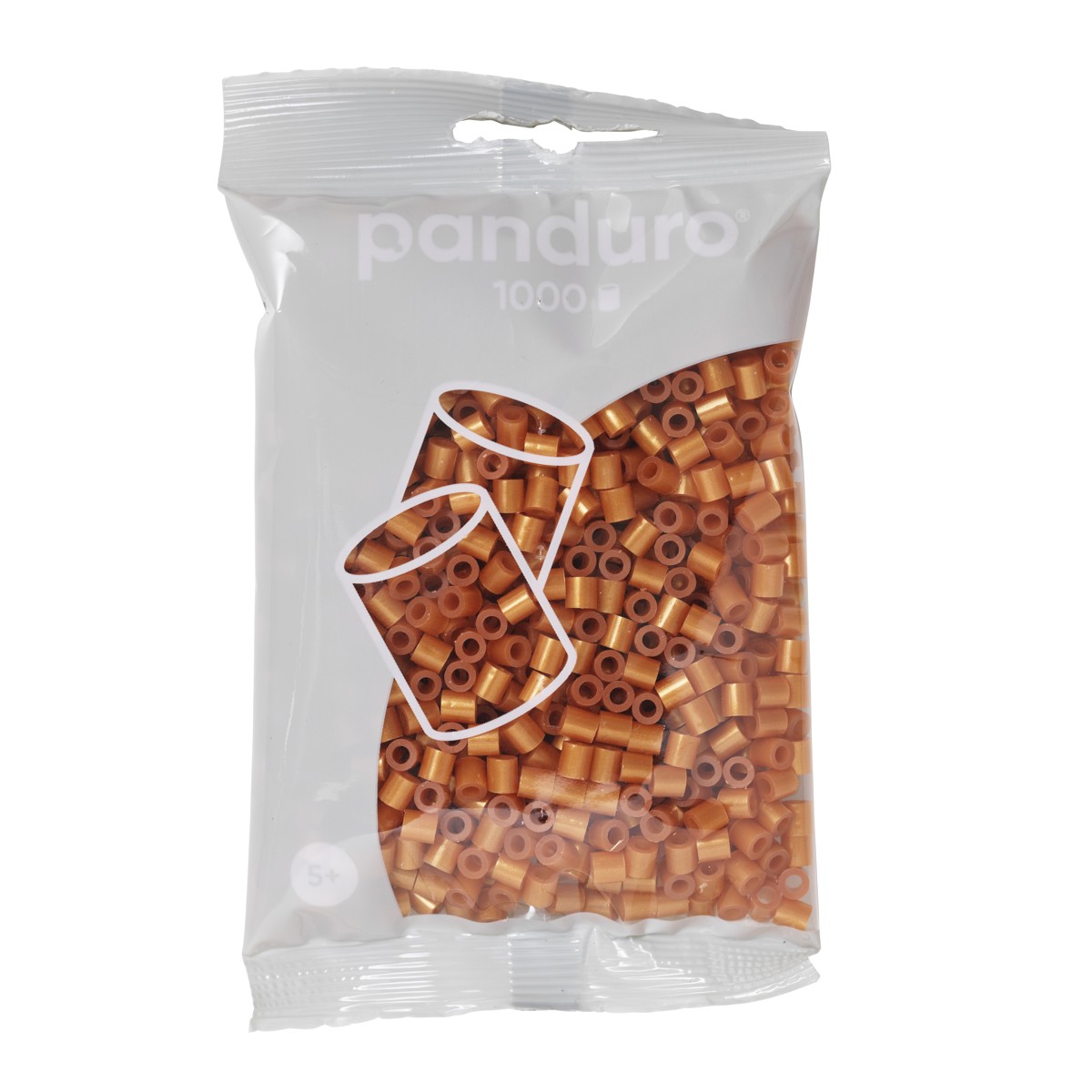 Panduro strijkkralen - 1000 stuks - 63 copper