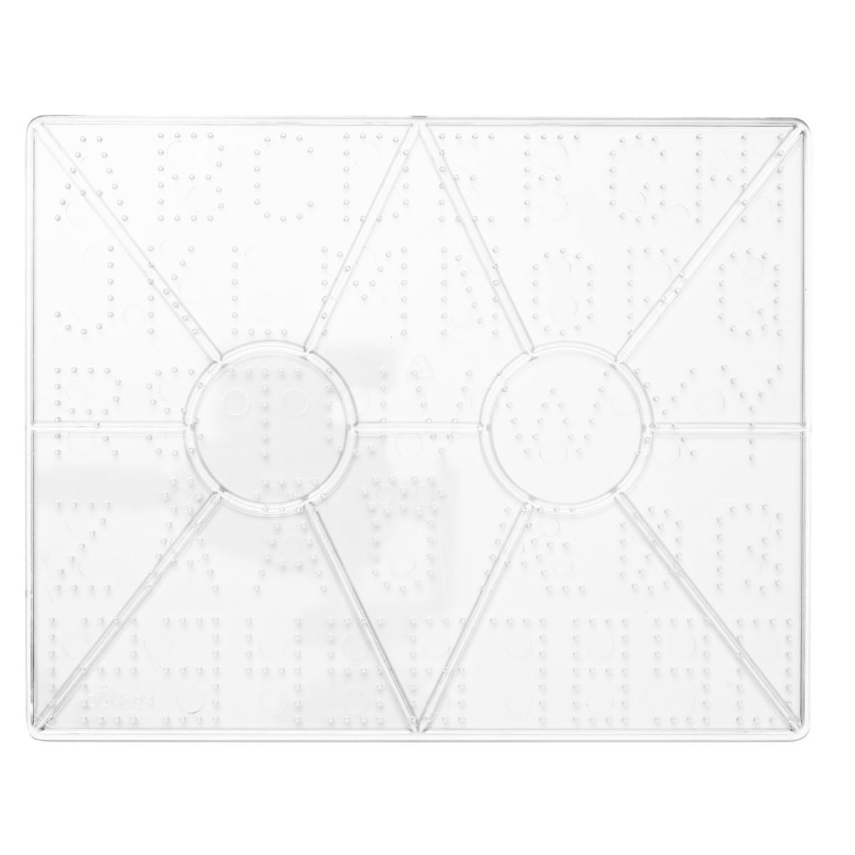 Panduro strijkkralen - onderplaat letters&cijfers