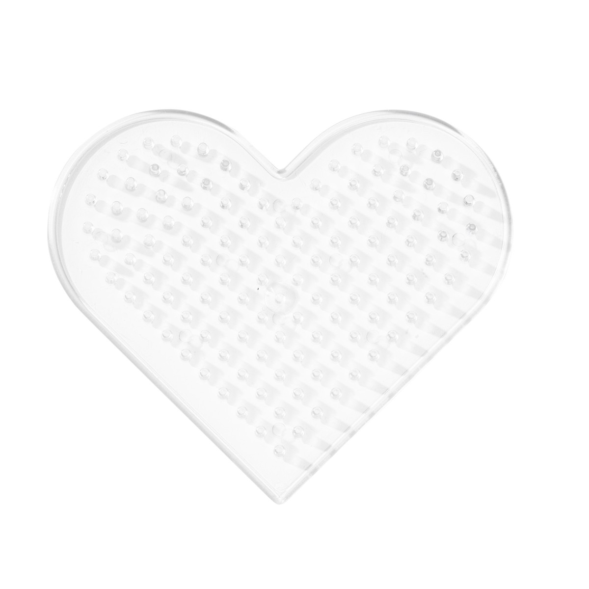 Panduro strijkkralen - onderplaat hart - klein afbeelding