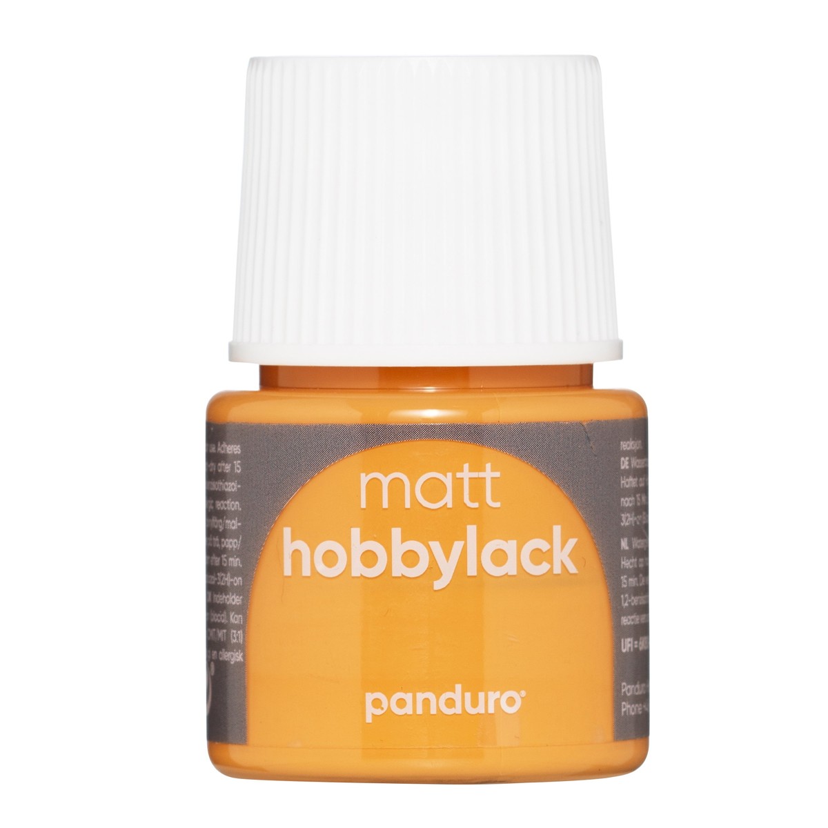 Hobbylak mat - 45 ml - oranje