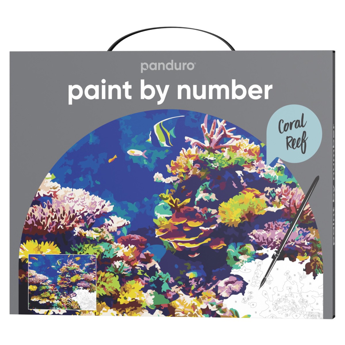 Schilderen op nummer - Coral Reef