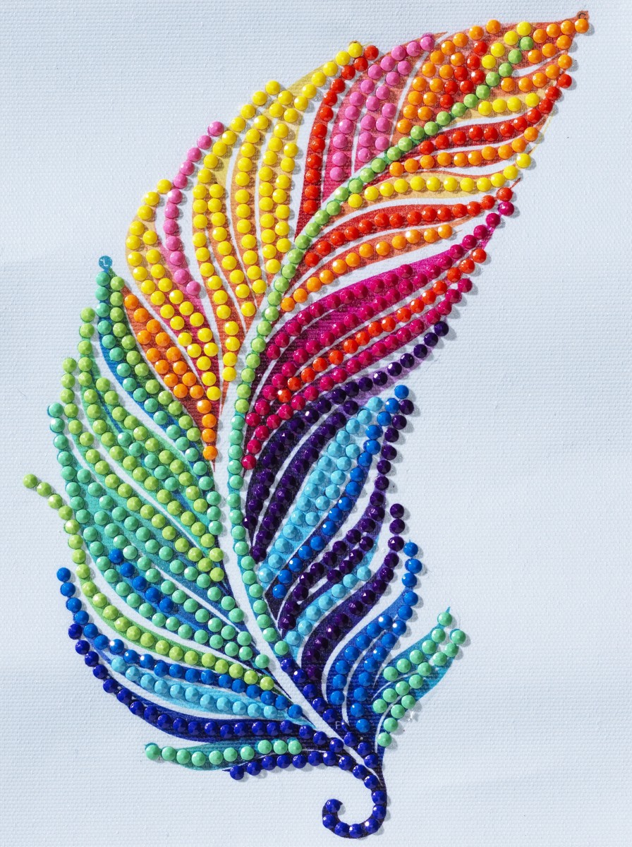 Diamond painting kit - 12x16 cm - veer