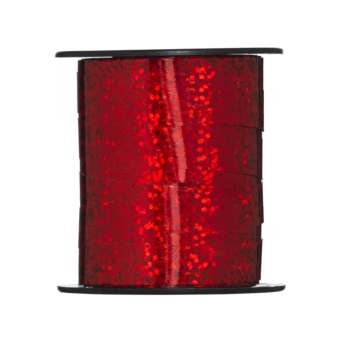 Cadeaulint - 25 meter - rood holografisch