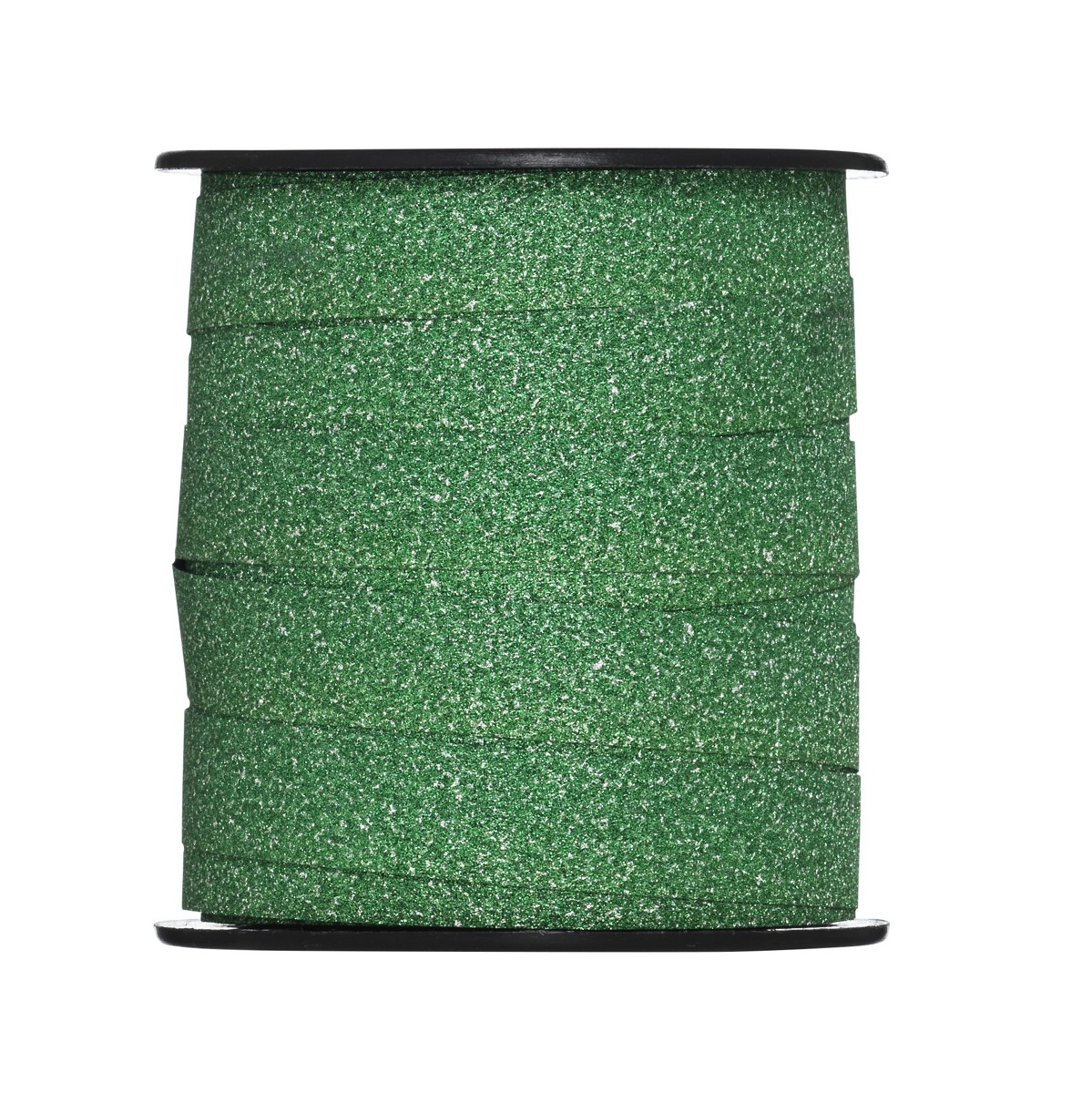 Cadeaulint - 25 meter - groen glitter