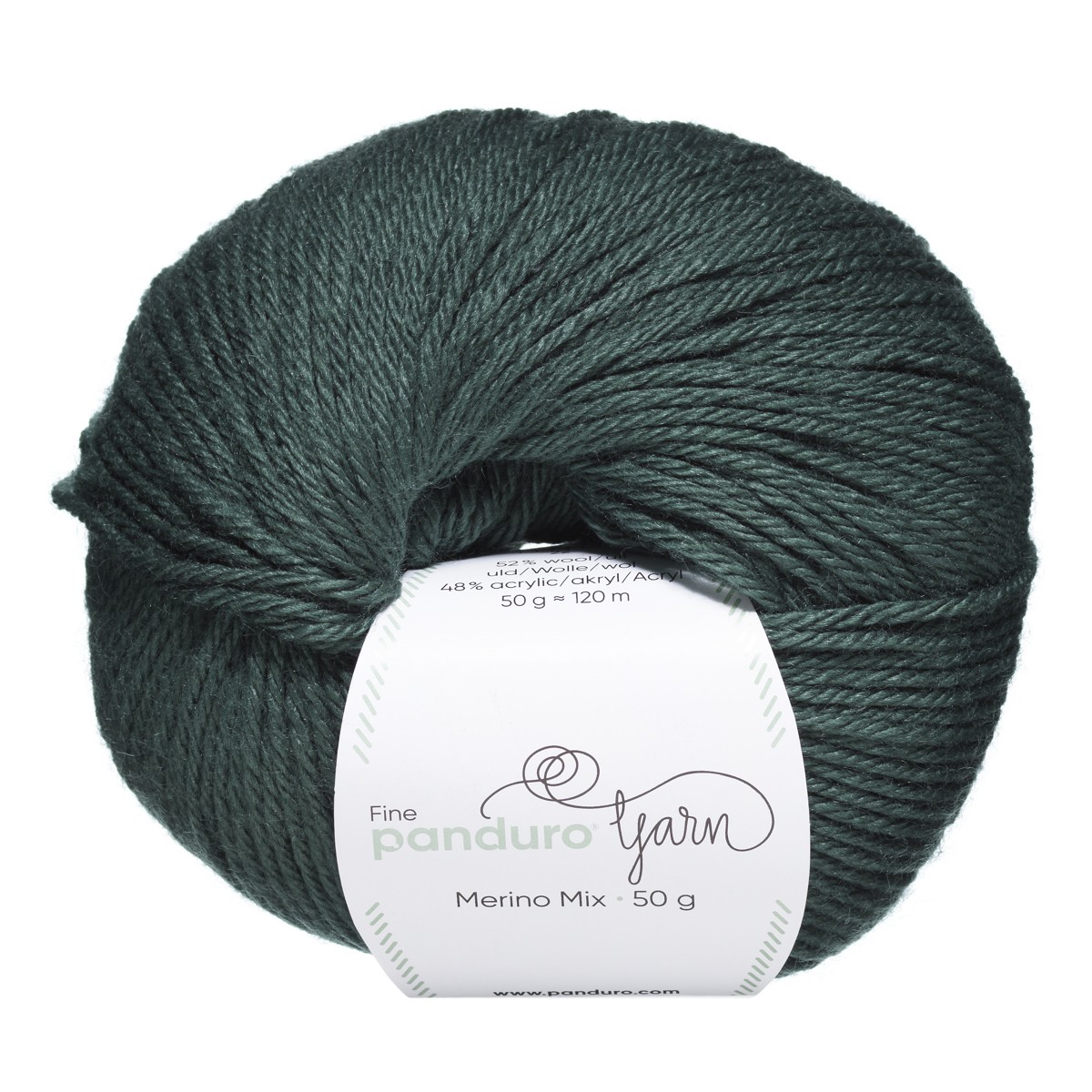 Panduro garen Merino Mix - flessengroen