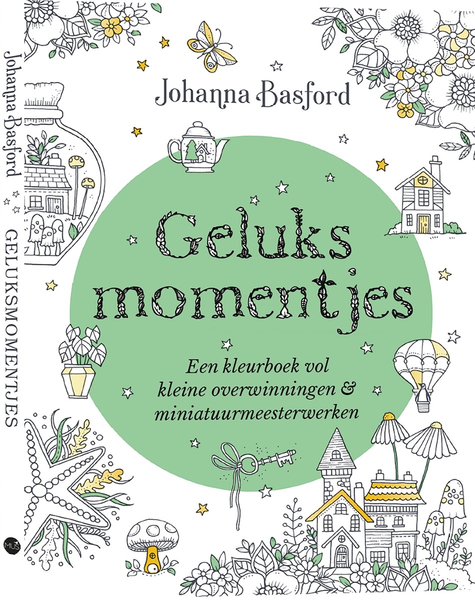 Kleurboek - Geluksmomentjes