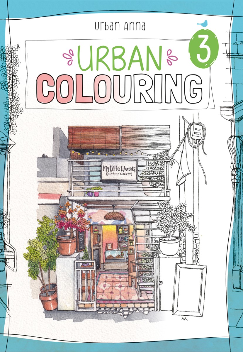 Kleurboek - Urban Anna - Urban Coloring 3 afbeelding