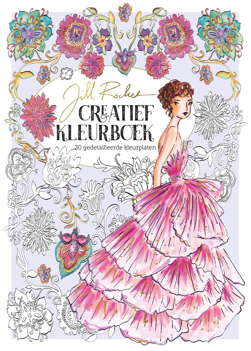 Kleurboek - Jill Rocket: Creatief kleurboek