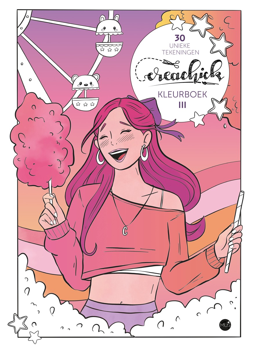 Kleurboek - CreaChick kleurboek III