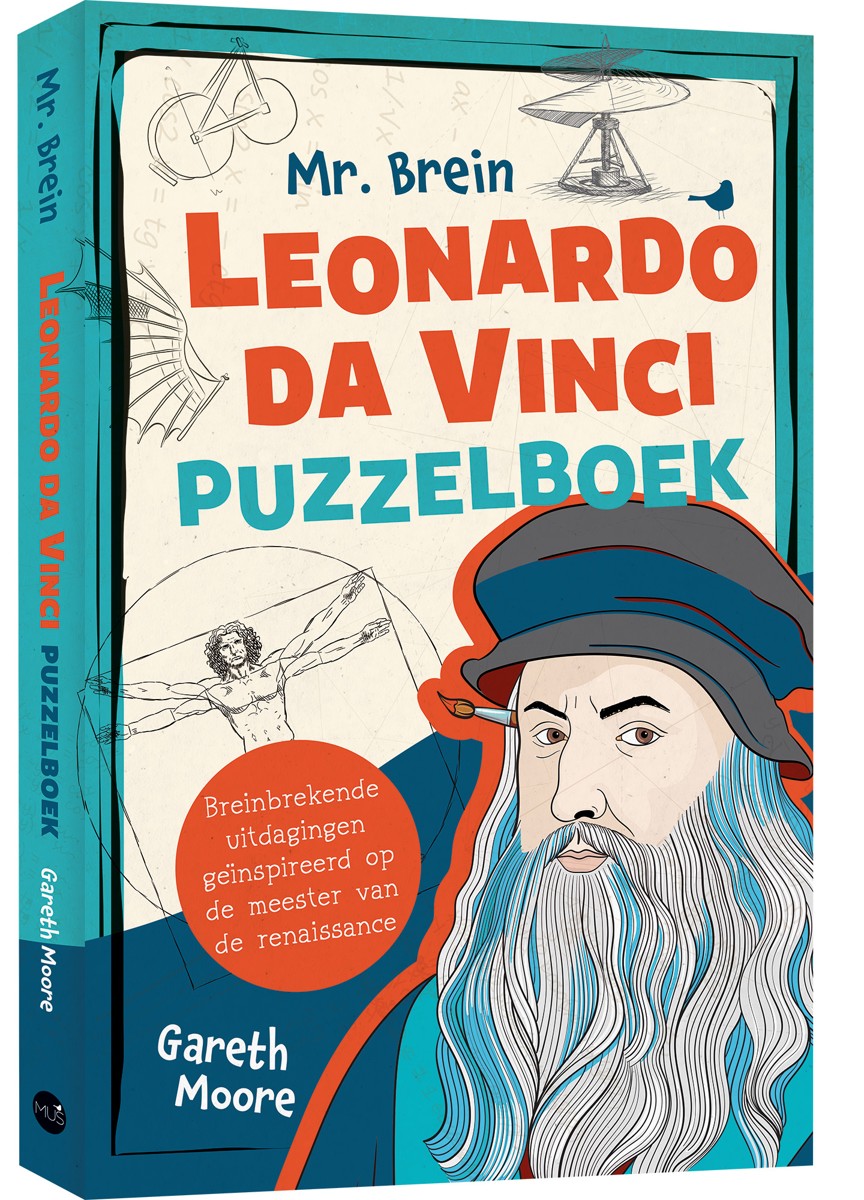 Puzzelboek - Mr. Brein - Leonardo Da Vinci