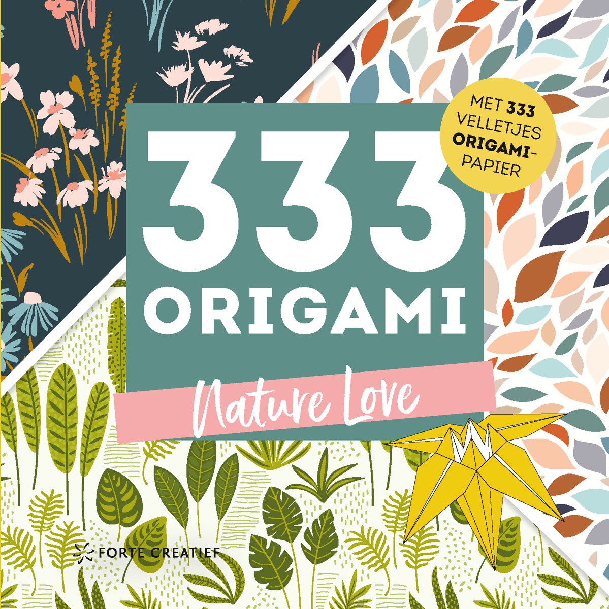 Boek - 333 origami - Nature Love