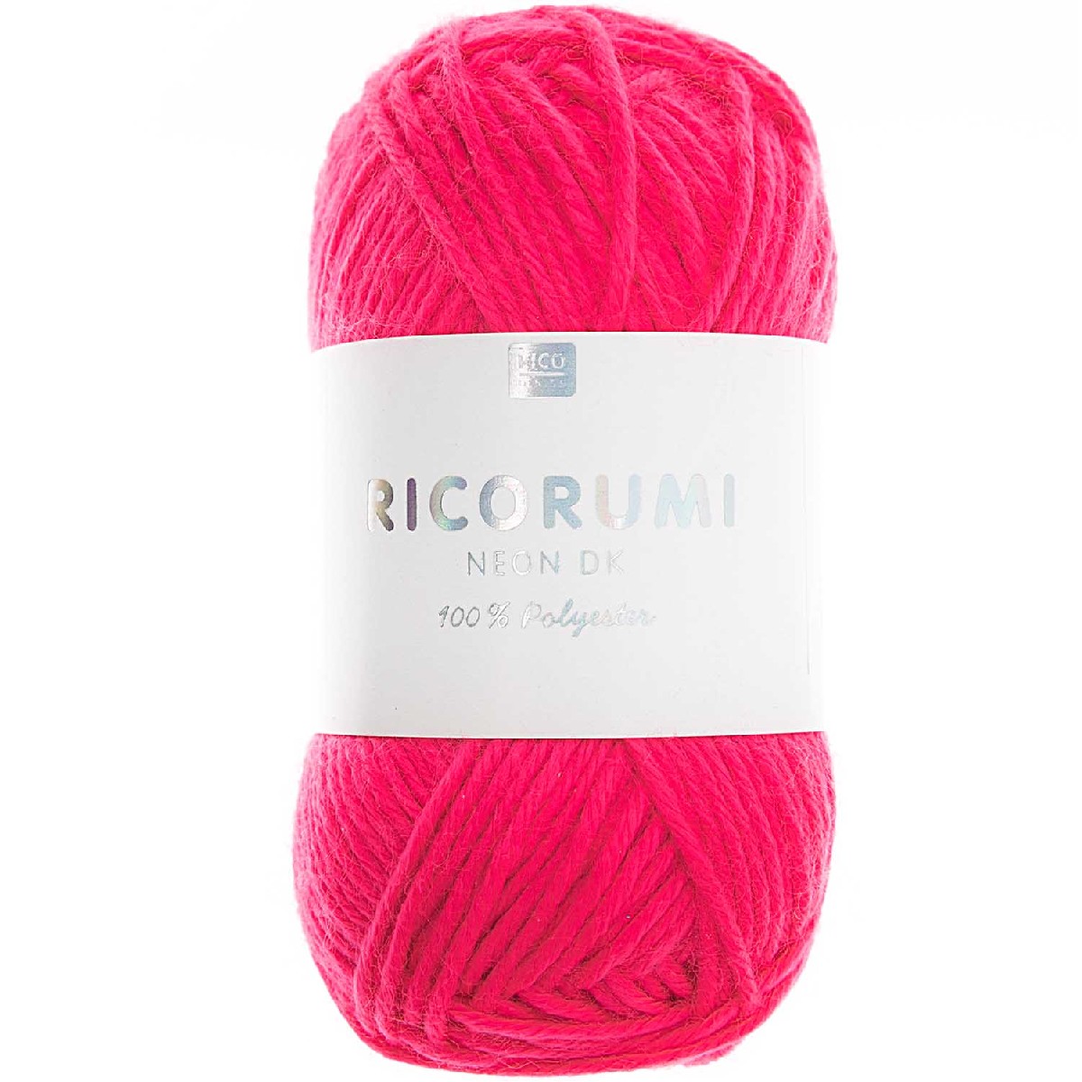 Ricorumi katoengaren - 25 gram - 02 neon roze