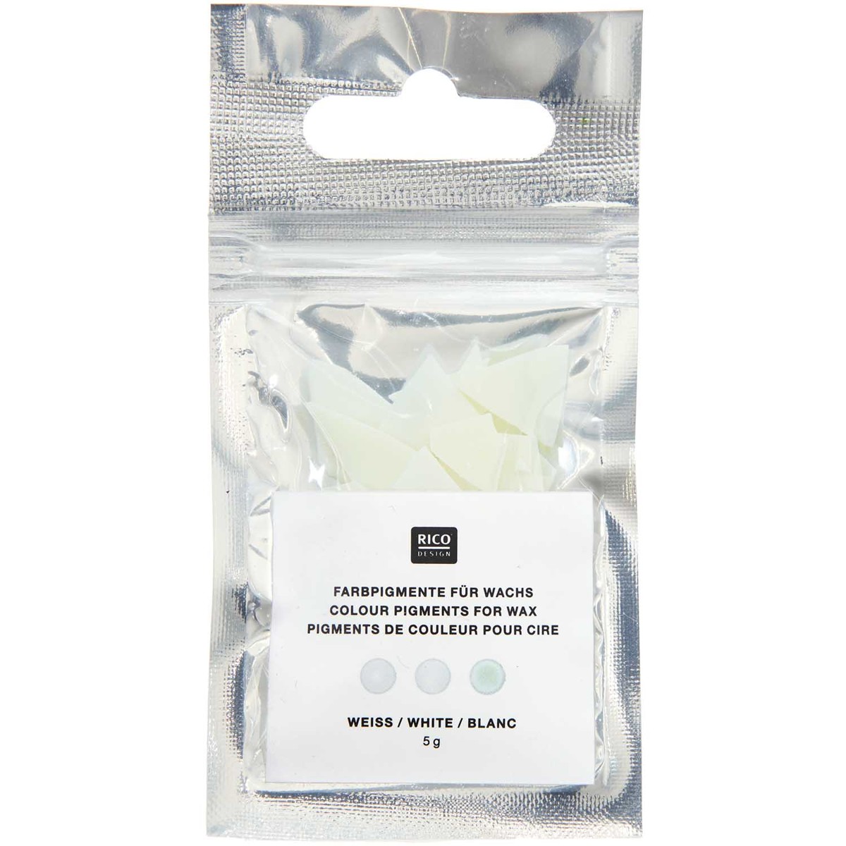Kaarsen pigment - 5 gram - wit