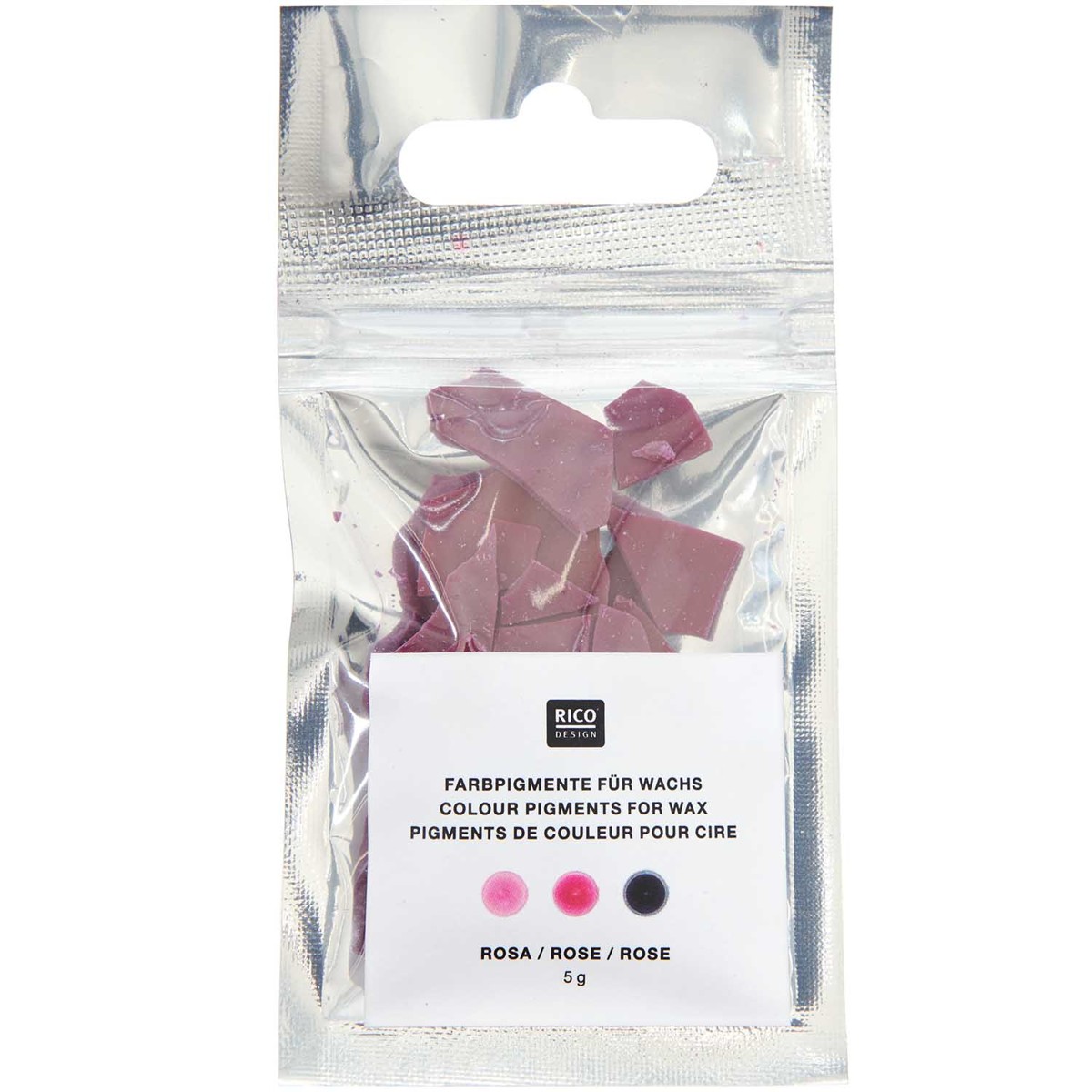 Kaarsen pigment - 5 gram - roze