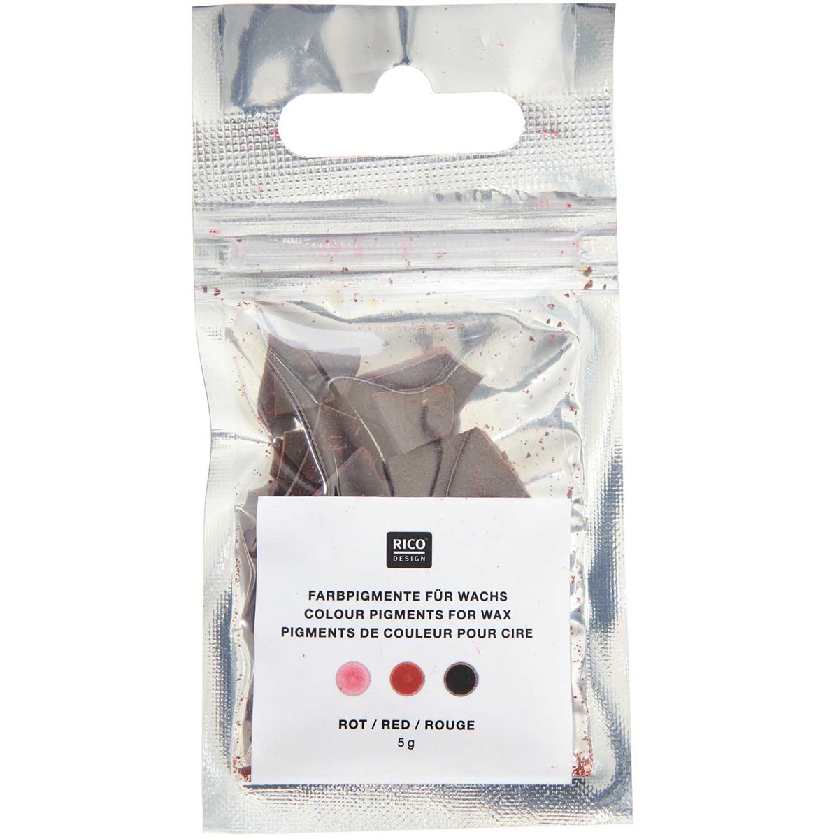 Kaarsen pigment - 5 gram - rood