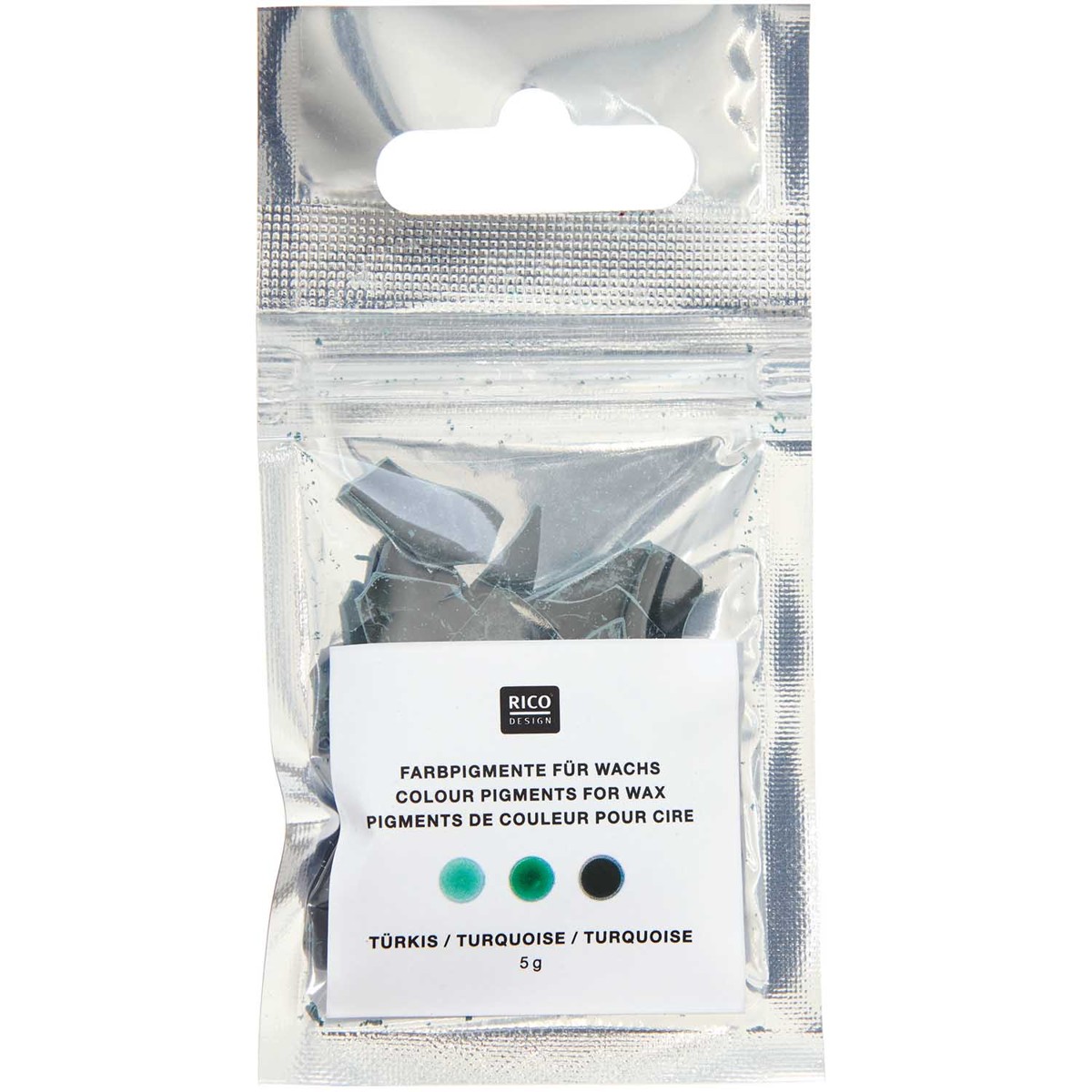 Kaarsen pigment - 5 gram - turquoise