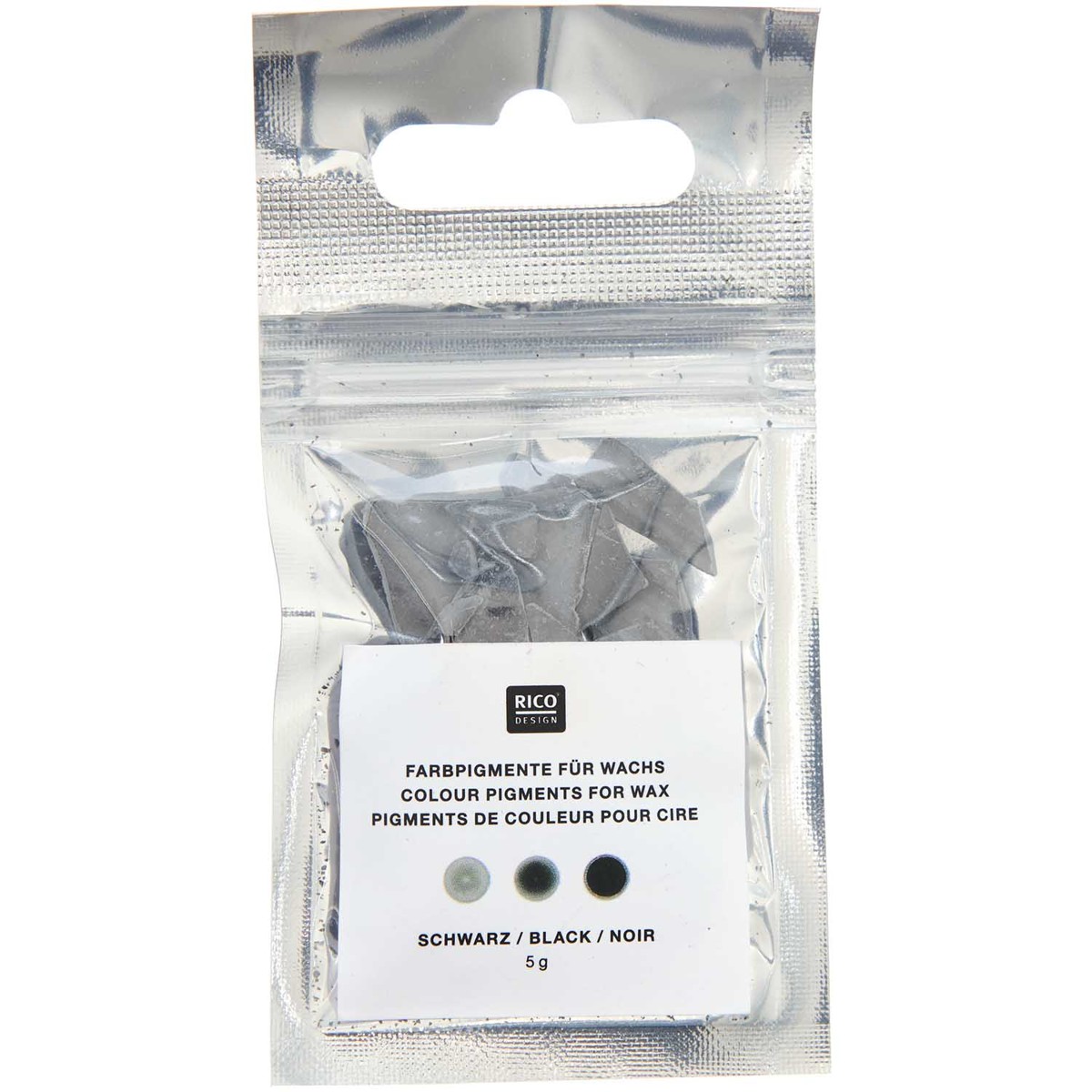 Kaarsen pigment - 5 gram - zwart