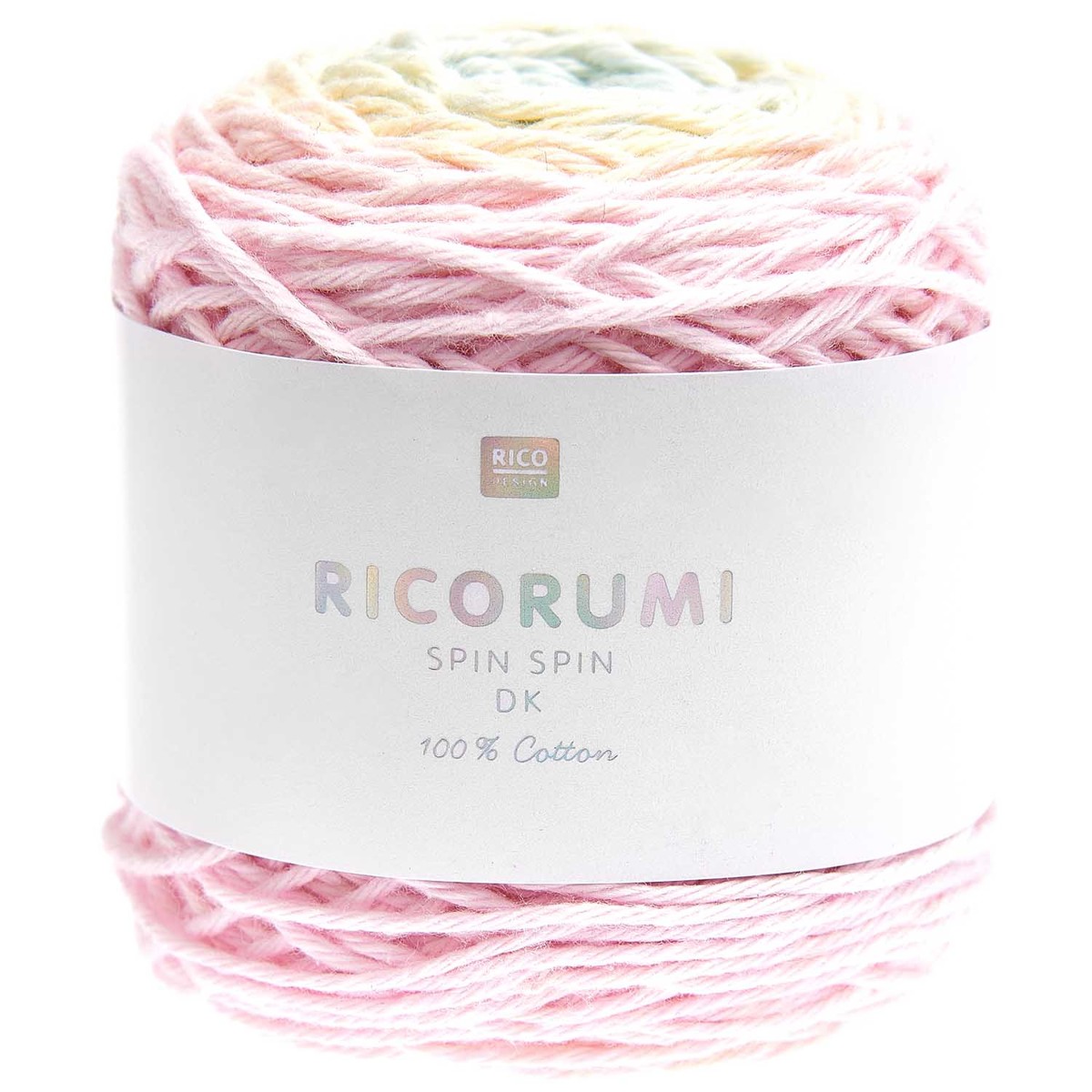Ricorumi Spin Spin - 50 gram - 017 regenboog pastel
