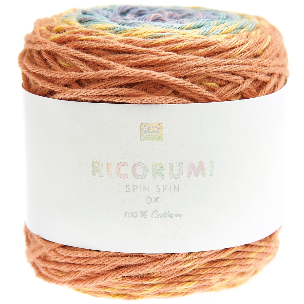 Ricorumi Spin Spin - 50 gram - 019 regenboog aardtinten